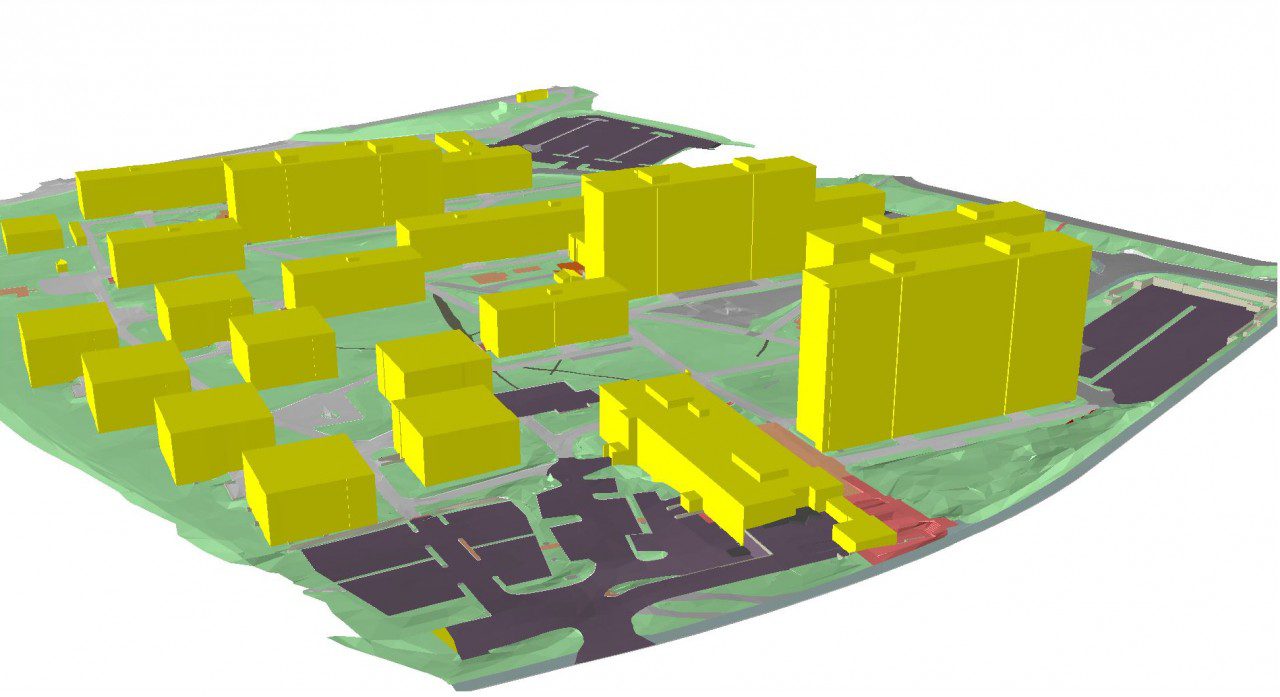 3D model - Scan Survey A 3D model of a commercial area created by Scan Survey