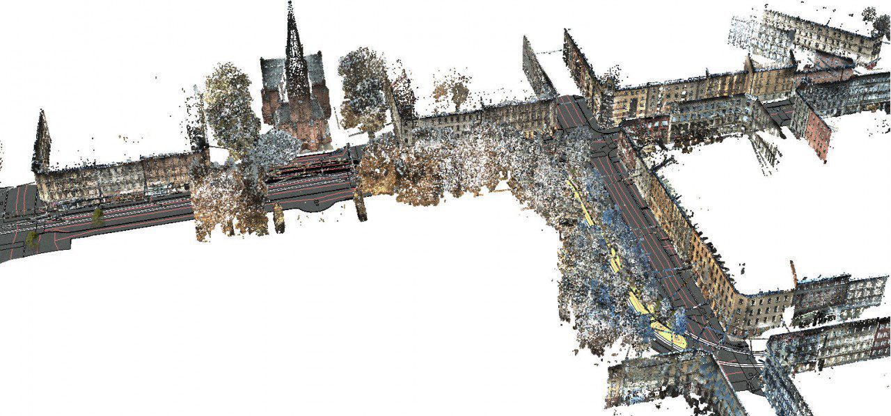 Thorvald meyers gate  project point cloud illustration