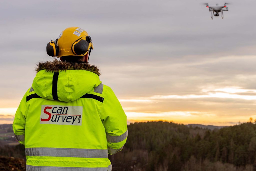 Langøyene – flyfoto og terrengmodell fra drone